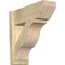 Ekena Millwork Funston Slat Rough Sawn Outlooker, Douglas Fir, 8"W x 22"D x 22"H OUT08X22X22FST06RDF - alternate 1